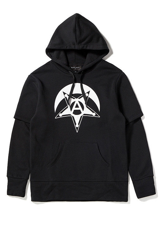 BLVCK MIDNIGHT PULLOVER HOODIE (BLACK)