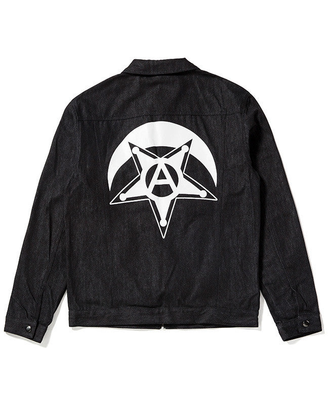 BLVCK MIDNIGHT DENIM JACKET (BLACK)