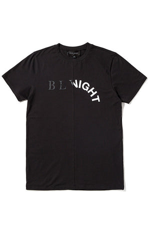 BLVCK MIDNIGHT RECONSTRUCTED T-SHIRT (BLACK)