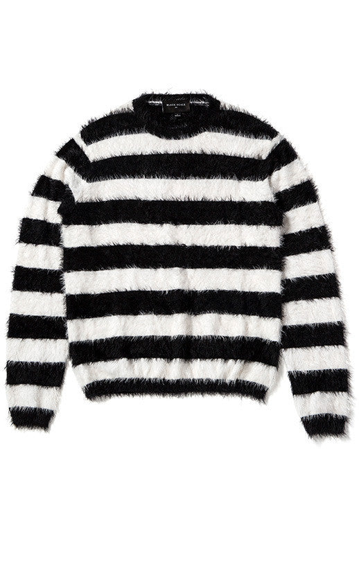 BLVCK MIDNIGHT MOHAIR SWEATER (BLACK)