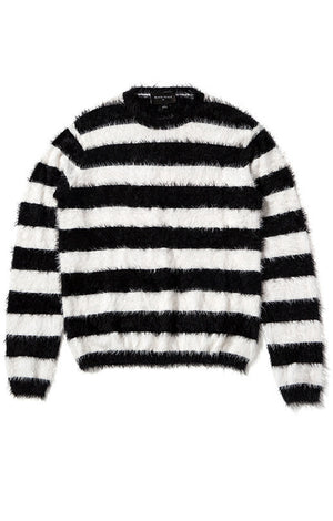 BLVCK MIDNIGHT MOHAIR SWEATER (BLACK)